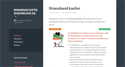 Desktop Screenshot of binnenschiffe-rheinruhr.de